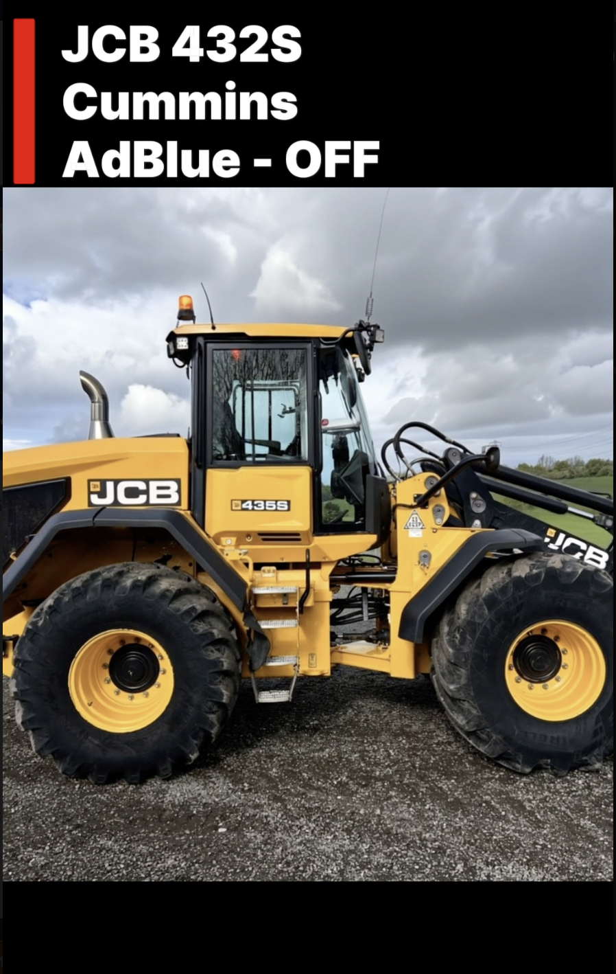 🚜 JCB 435S Cummins