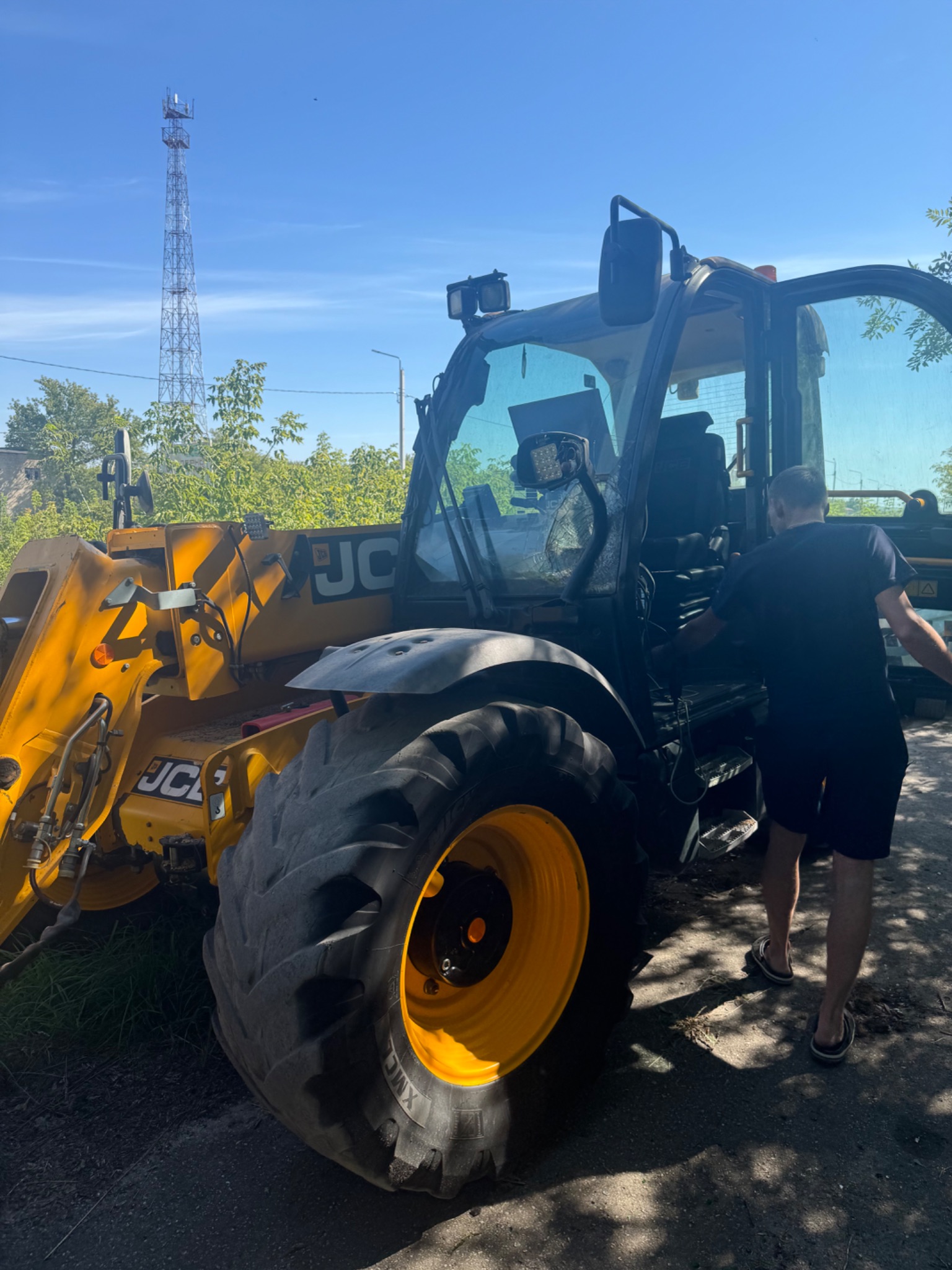 Jcb 542X70AGS: Отключение DPF (сажевый фильтр), AdBlue / SCR