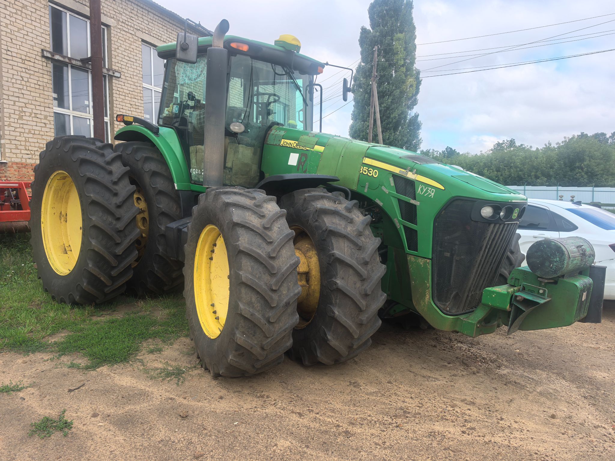 John Deere 8530: Отключение системы EGR